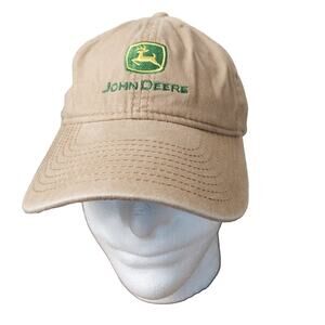 Women's John Deere Hat Infinity Her OSFMW Ponytail Opening Makeup Resistant Logo